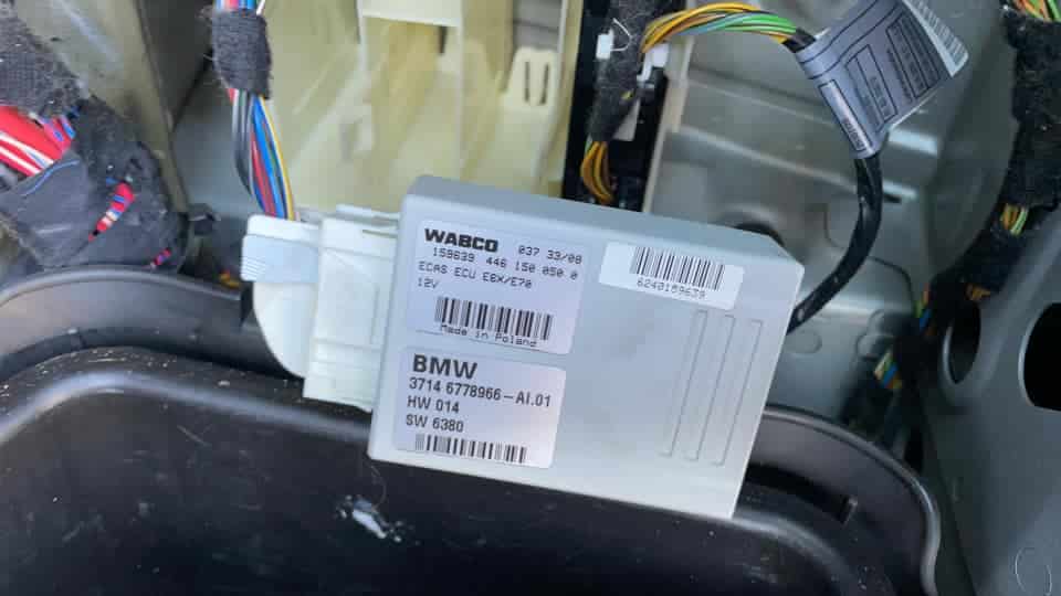 BMW E70 air suspension delete in Ipswich